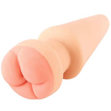 Huge Anal Plug With Fake Ass for Male / Adult Sex Toy Masturbator Penis Insert - EVE's SECRETS